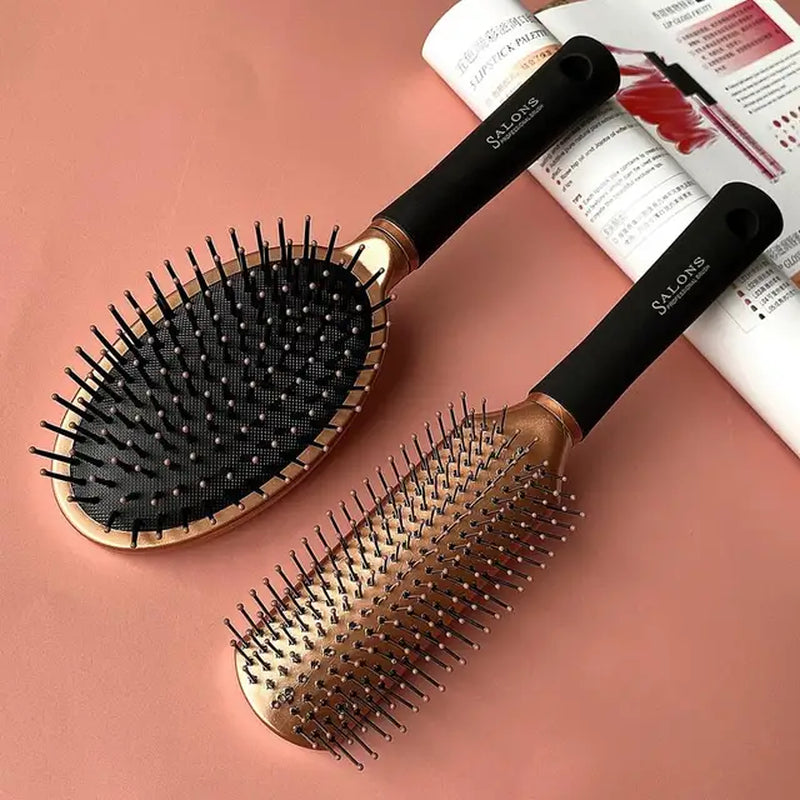 4 Styles Massage Comb Hair Brush Anti-Static Curly Comb Air Bag+Nylon Women anti Tangle Scalp Comb Salon Beauty Styling Tools