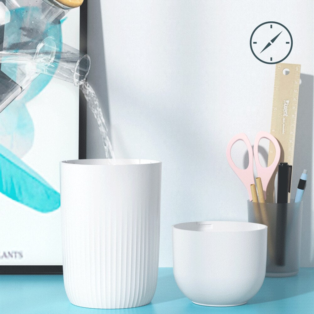 400ML Large Capacity Silent Air Humidifier Colorful Night Light USB Plug Aroma Diffuser Continuous/Intermittent Mode Fine Spray