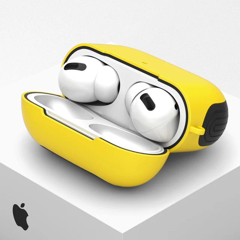 For Apple Airpods Pro Air Pods Matte Case Cover Silicone Earphone Protective Skin Bag Earpods Original Luxury Brand Accessory