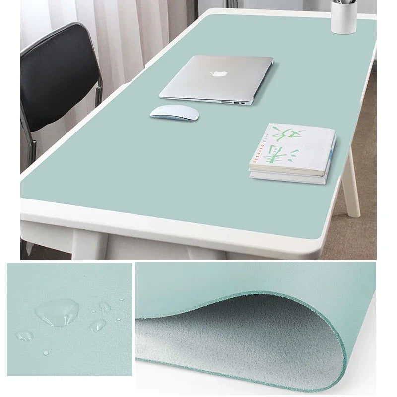 120X60/90X45Cm Large Mouse Pad PU Leather Gaming Mousepad Xxl Waterproof Antifouling Mouse Mat Offic Computer Desk Pad Mous Pad