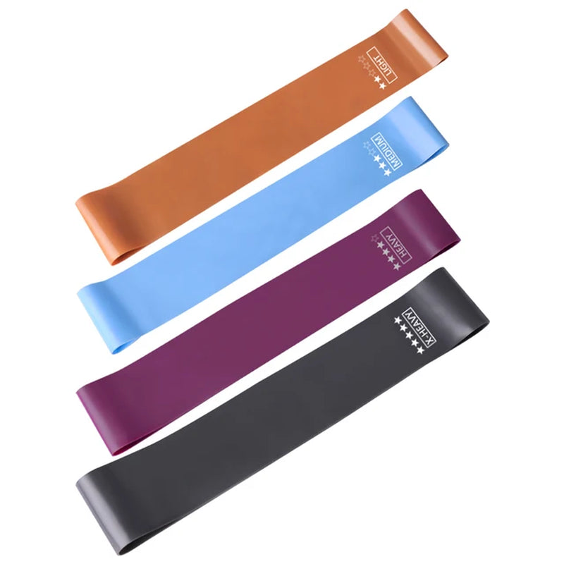 5 Pcs/Set Fitness Rubber Bands Elastic Band for Sports Yoga Exercise Gum Glute Training Workout Equipment Gym Resistance Leagues