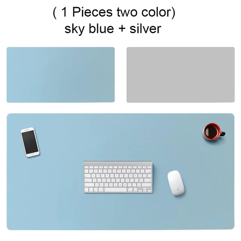 120X60/90X45Cm Large Mouse Pad PU Leather Gaming Mousepad Xxl Waterproof Antifouling Mouse Mat Offic Computer Desk Pad Mous Pad