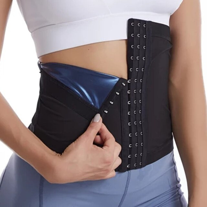 Plus Size Waist Trainer Body Shaper Tummy Slimming Belt Belly Fat Burning Corset Belt Gym Accessories Losing Weight Lumbar Belt