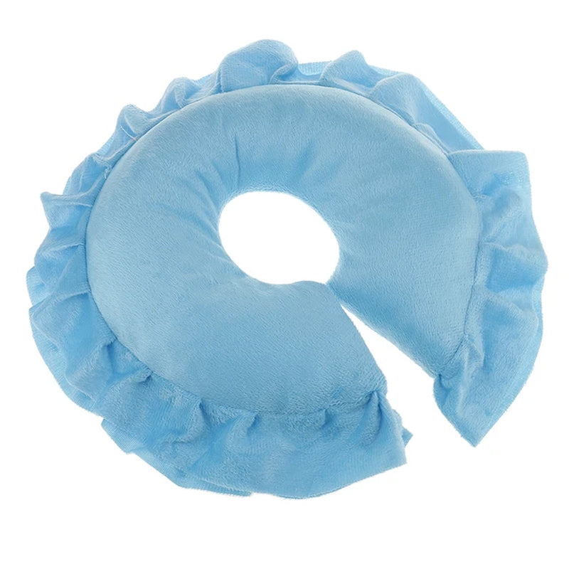 U Shape Soft Spa Salon Massage Bed Table Cradle Face Pillow Neck Head Cushion for Home Travel SPA Salon Massage Bed