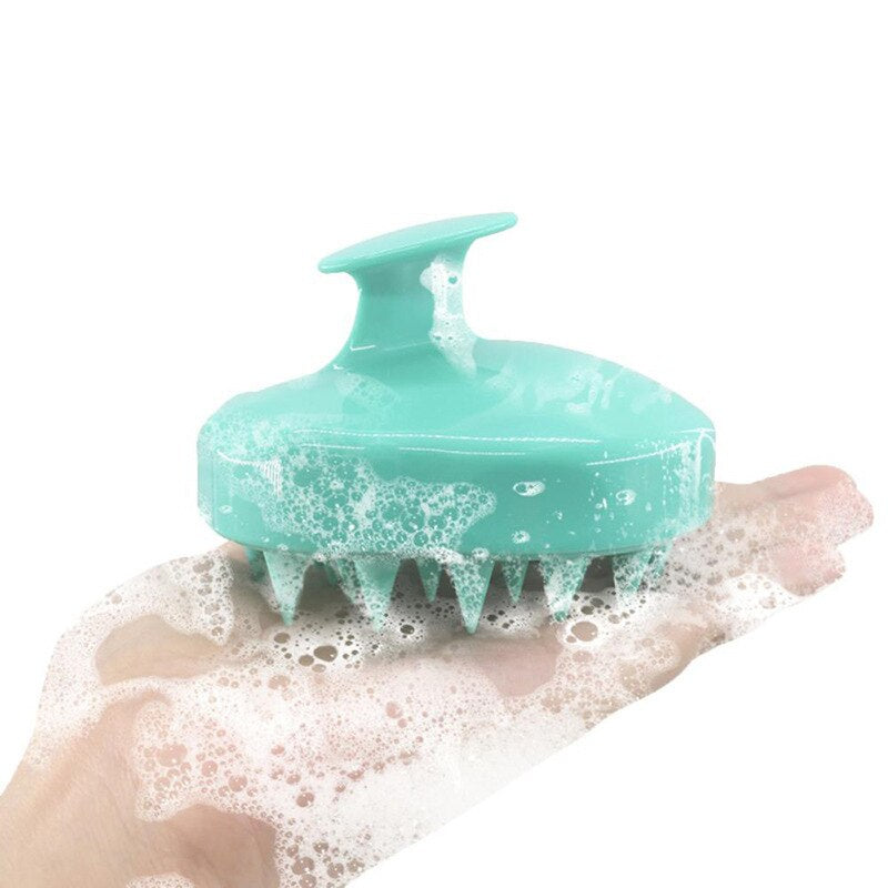 Huiyun Silicone Head Body Scalp Massage Brush Comb Shampoo Hair Washing Combs Tangle Shower Brush for Bath Spa Slimming Massage
