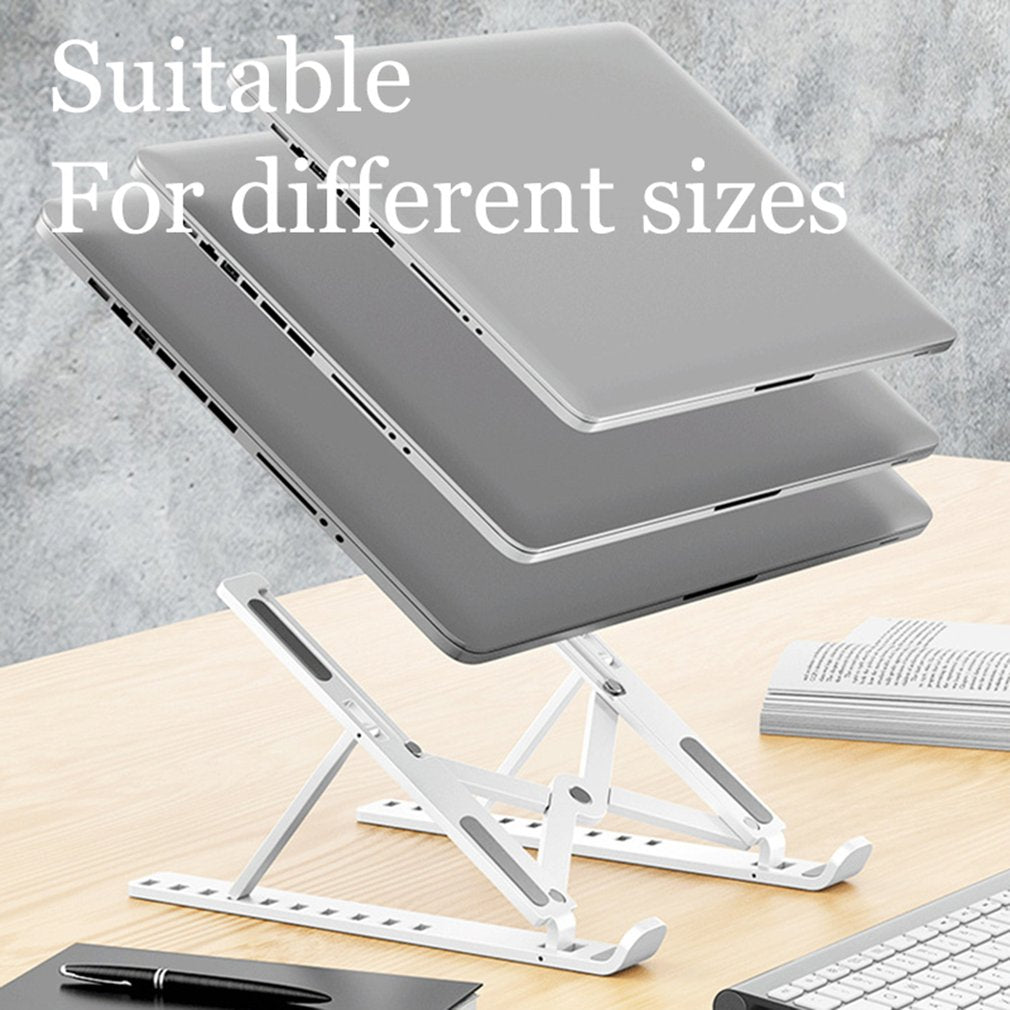 Adjustable Laptop Stand for Macbook Computer PC Ipad Tablet Table Support Notebook Stand Cooling Pad Accessories