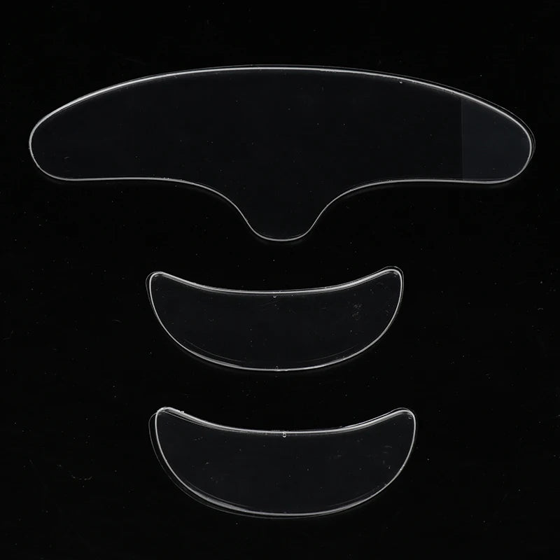 3/5Pcs Women anti Wrinkle Face Eye Forehead Invisible Anti-Aging Pad Reusable Silicone Prevent Wrinkles Lines Patch Facial Care