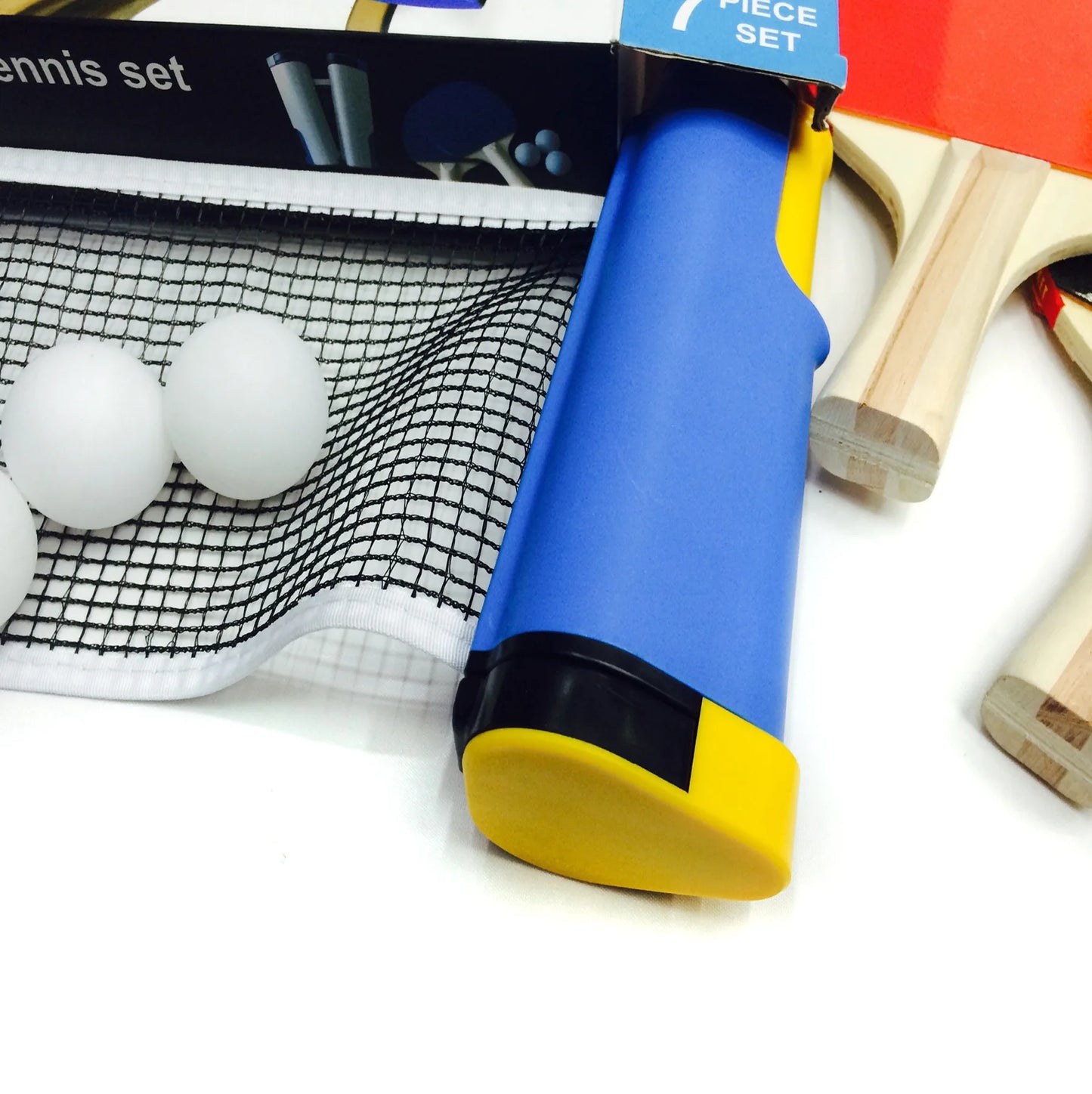 Portable Table Tennis Net Anywhere Retractable Pingpong Post Net Rack Adjustable Any Table Anywhere Home Sports Tool