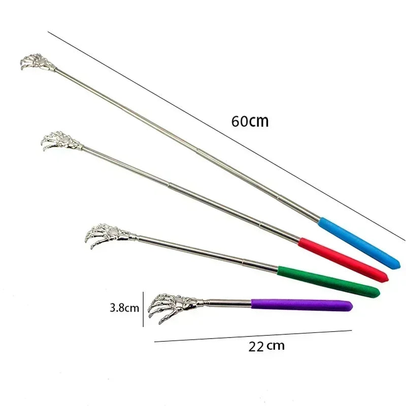 Back Scratcher Telescopic Scratching Back Scratcher Massager Kit Scraper Extendable Telescoping Itch Health Products Hackle