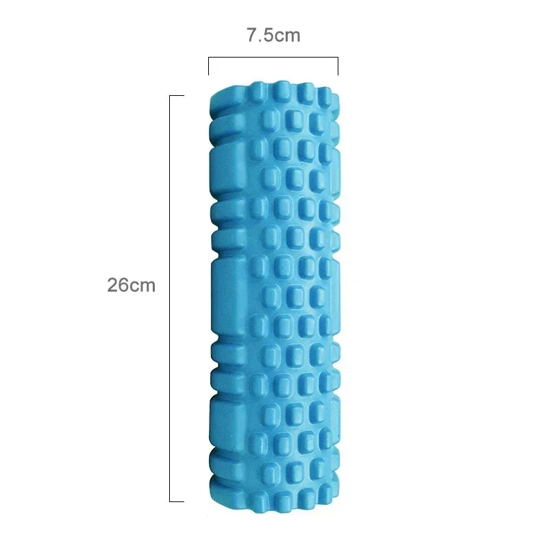 Yoga Column Gym Fitness Foam Roller Pilates Yoga Exercise Back Muscle Massage Roller Soft Yoga Block Muscle Roller Therapy Stick