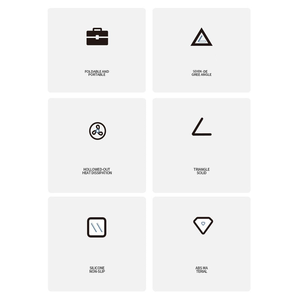 Adjustable Laptop Stand for Macbook Computer PC Ipad Tablet Table Support Notebook Stand Cooling Pad Accessories