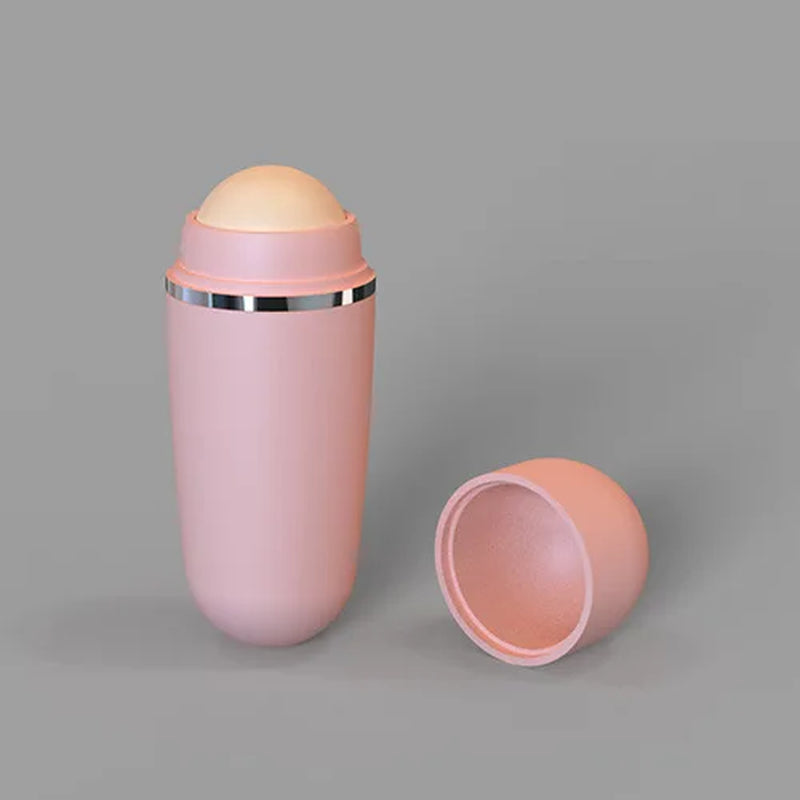 Face Oil Absorbing Roller Volcanic Stone Blemish Remover Face T-Zone Oil Removing Rolling Stick Ball Summer Face Shiny Changing