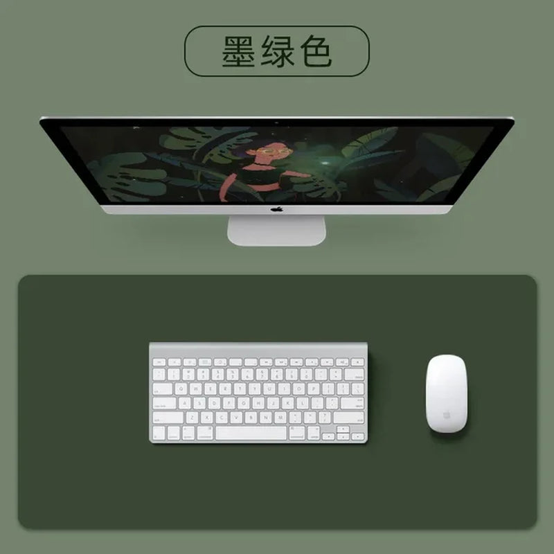 120X60/90X45Cm Large Mouse Pad PU Leather Gaming Mousepad Xxl Waterproof Antifouling Mouse Mat Offic Computer Desk Pad Mous Pad