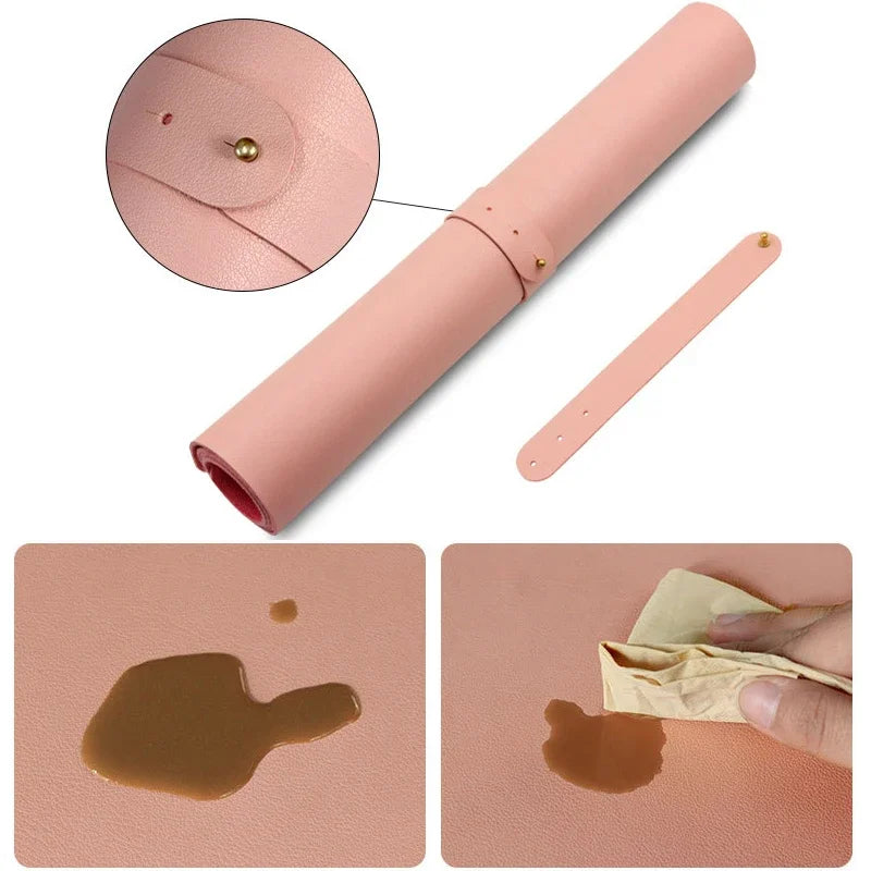 120X60/90X45Cm Large Mouse Pad PU Leather Gaming Mousepad Xxl Waterproof Antifouling Mouse Mat Offic Computer Desk Pad Mous Pad