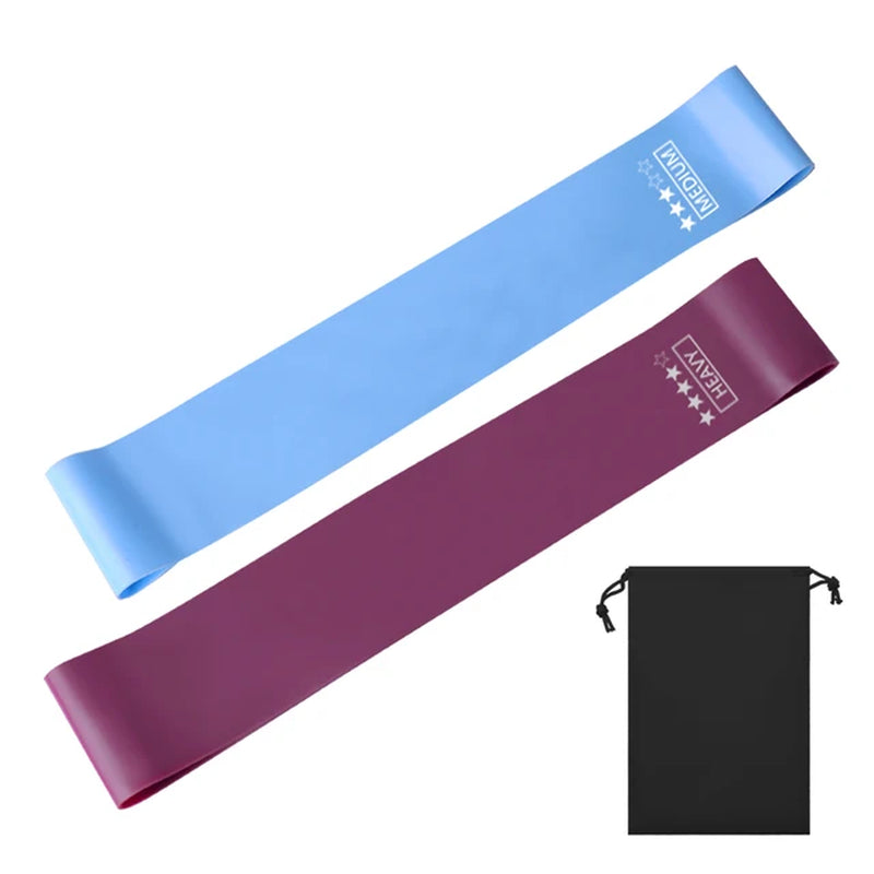 5 Pcs/Set Fitness Rubber Bands Elastic Band for Sports Yoga Exercise Gum Glute Training Workout Equipment Gym Resistance Leagues