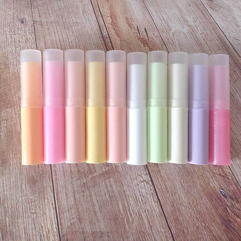 5Pcs/Lot 3G Lip Balm Container with Caps Mini Empty Lip Balm Stick Tube Lipstick Easy to Carry Small Size