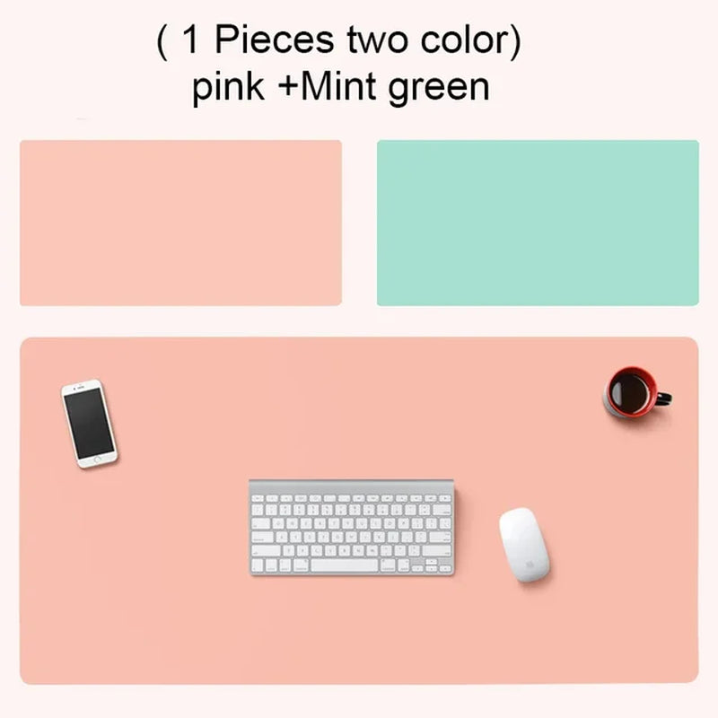 120X60/90X45Cm Large Mouse Pad PU Leather Gaming Mousepad Xxl Waterproof Antifouling Mouse Mat Offic Computer Desk Pad Mous Pad