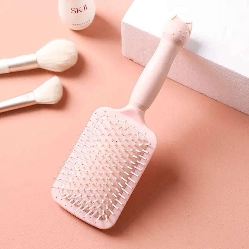 4 Styles Massage Comb Hair Brush Anti-Static Curly Comb Air Bag+Nylon Women anti Tangle Scalp Comb Salon Beauty Styling Tools