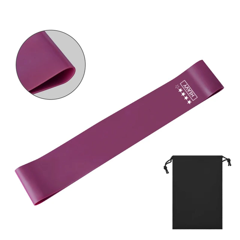 5 Pcs/Set Fitness Rubber Bands Elastic Band for Sports Yoga Exercise Gum Glute Training Workout Equipment Gym Resistance Leagues