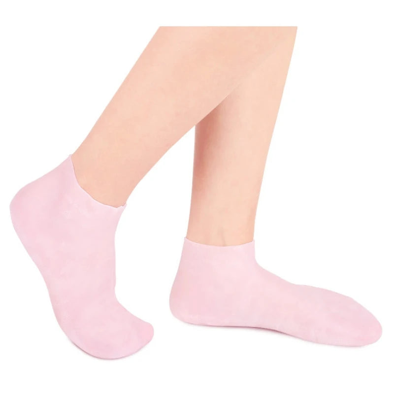 Socks Exfoliating Moisturizing anti Dry Cracked Plantar Protection Socks Exfoliating Silicone Socks Foot Skin Care Elastic Socks
