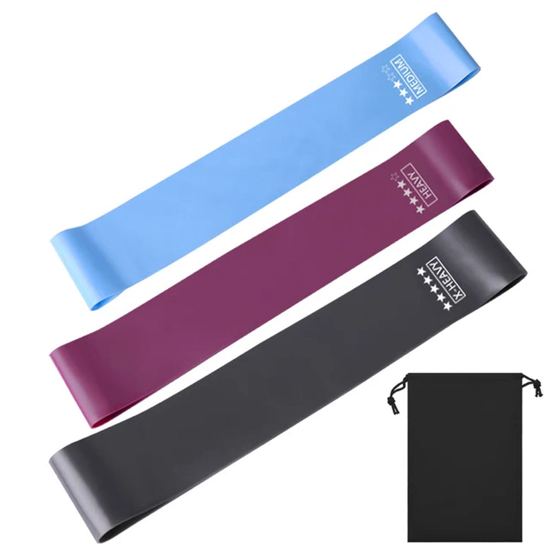 5 Pcs/Set Fitness Rubber Bands Elastic Band for Sports Yoga Exercise Gum Glute Training Workout Equipment Gym Resistance Leagues