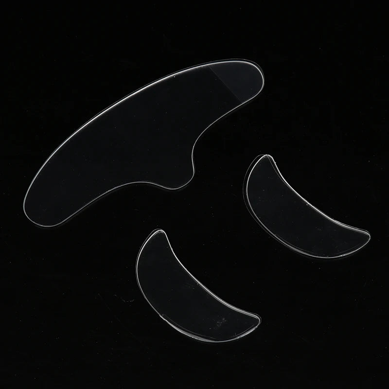 3/5Pcs Women anti Wrinkle Face Eye Forehead Invisible Anti-Aging Pad Reusable Silicone Prevent Wrinkles Lines Patch Facial Care