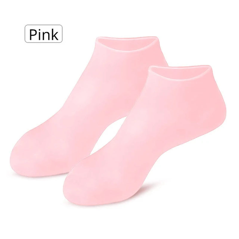 Socks Exfoliating Moisturizing anti Dry Cracked Plantar Protection Socks Exfoliating Silicone Socks Foot Skin Care Elastic Socks