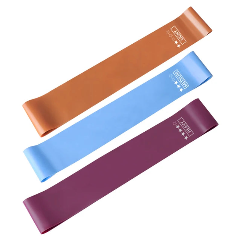 5 Pcs/Set Fitness Rubber Bands Elastic Band for Sports Yoga Exercise Gum Glute Training Workout Equipment Gym Resistance Leagues