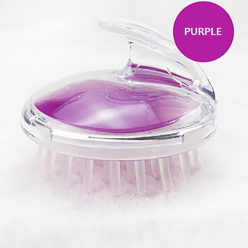 Huiyun Silicone Head Body Scalp Massage Brush Comb Shampoo Hair Washing Combs Tangle Shower Brush for Bath Spa Slimming Massage