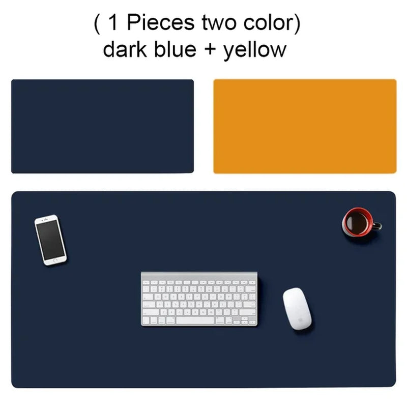 120X60/90X45Cm Large Mouse Pad PU Leather Gaming Mousepad Xxl Waterproof Antifouling Mouse Mat Offic Computer Desk Pad Mous Pad