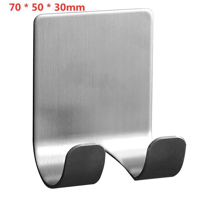1Pcs Shaving Razor Holder Shower Stainless Steel Bathroom Wall Razor Rack Men Shaver Shelf Hanger Kitchen Adhesive Storage Hook