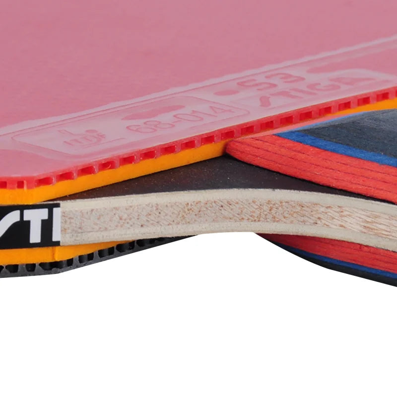 100% Original Stiga PRO BOUNCE 3 Stars Table Tennis Racket Ping Pong Pimples in Rackets Offensive