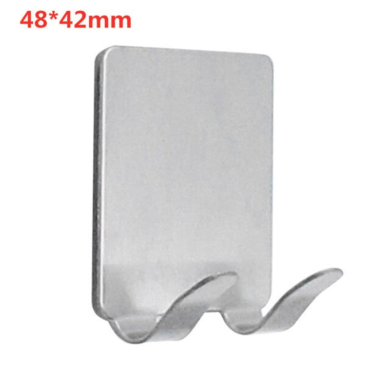 1Pcs Shaving Razor Holder Shower Stainless Steel Bathroom Wall Razor Rack Men Shaver Shelf Hanger Kitchen Adhesive Storage Hook