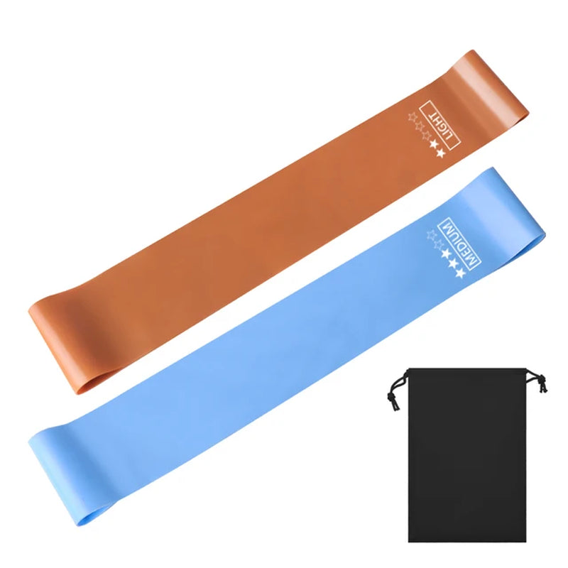 5 Pcs/Set Fitness Rubber Bands Elastic Band for Sports Yoga Exercise Gum Glute Training Workout Equipment Gym Resistance Leagues